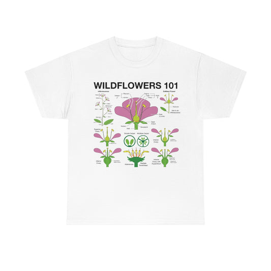 Wildflowers 101: T-Shirt (2-sided)