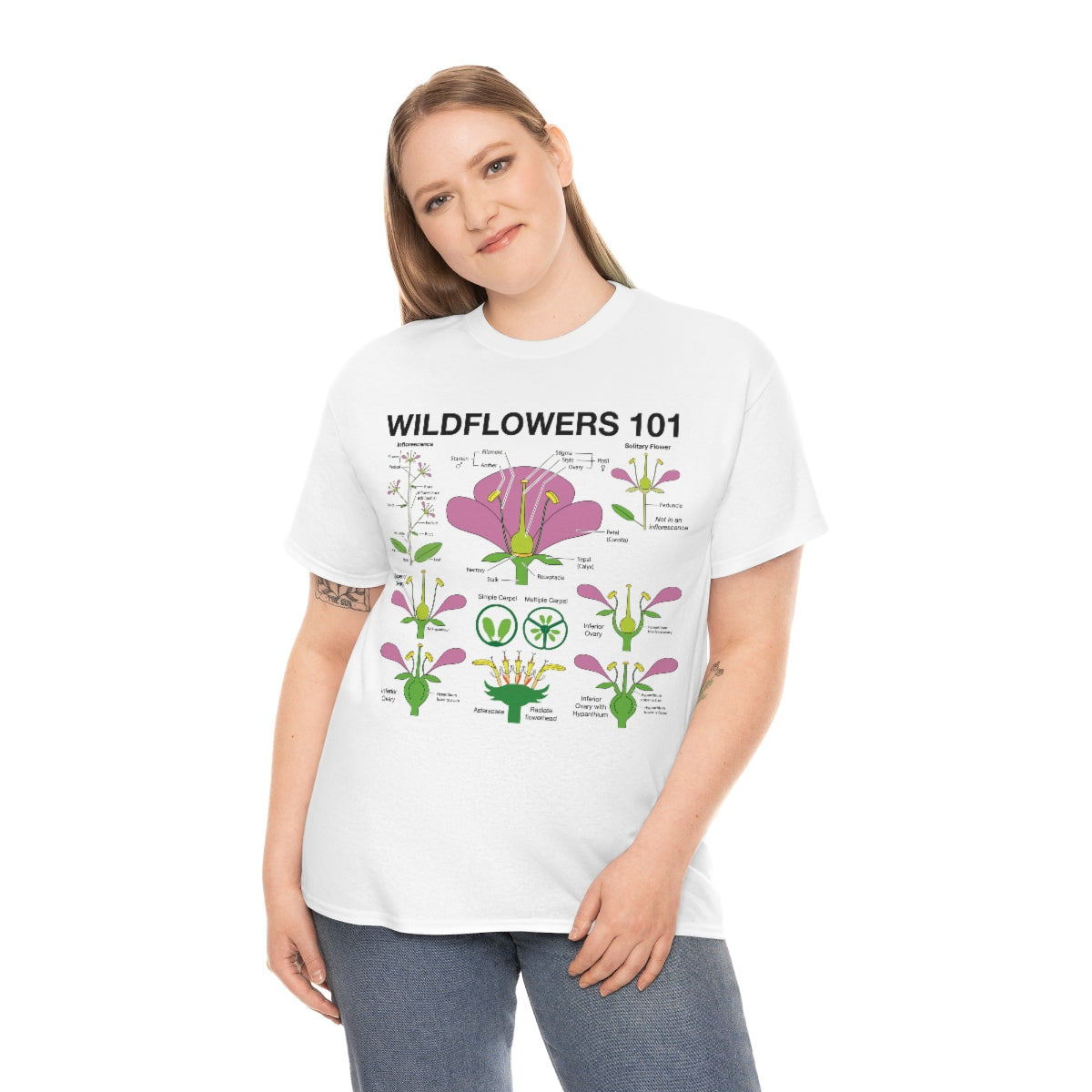 Wildflowers 101: T-Shirt (2-sided)