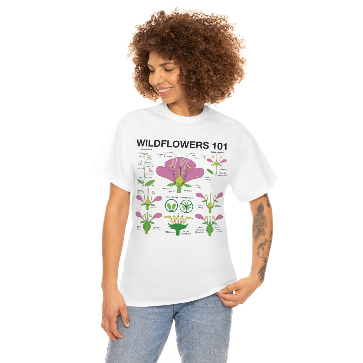 Wildflowers 101: T-Shirt (2-sided)